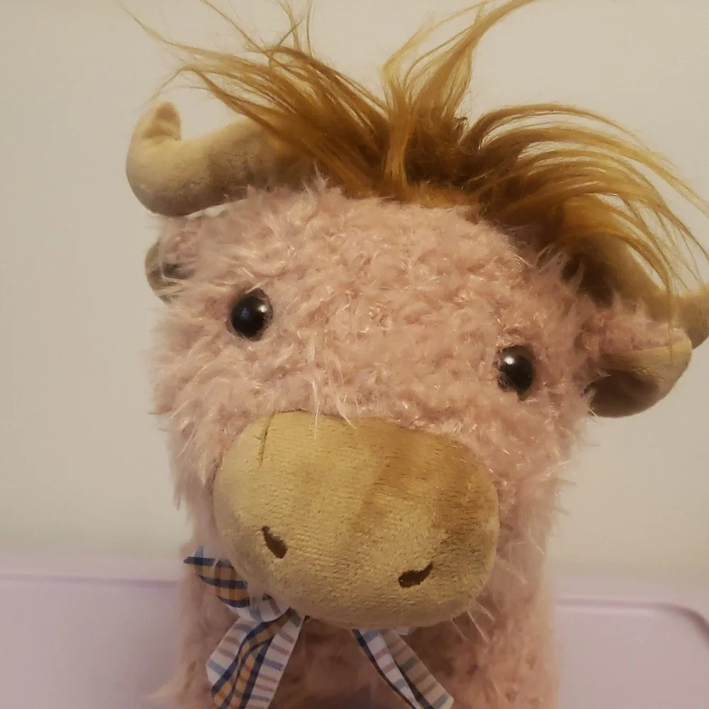 NWOT Adorable Plush Highland Cow Plush Toy 12in - Picture 10 of 10